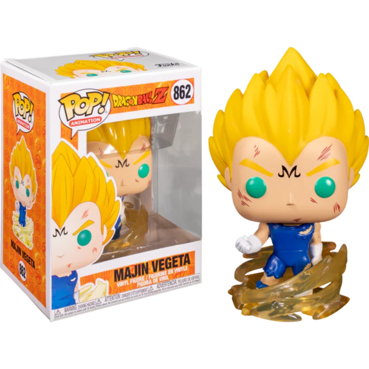 Dragon Ball Z Majin Vegeta Battle Damage Funko Pop! Vinyl Figure #862